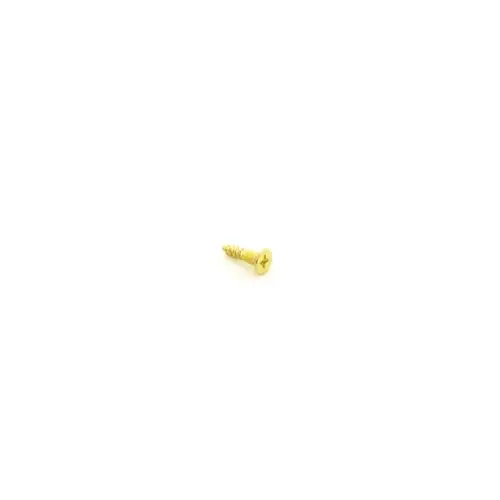 Schlage Commercial C603256605 ASA Strike Screw Bright Brass Finish