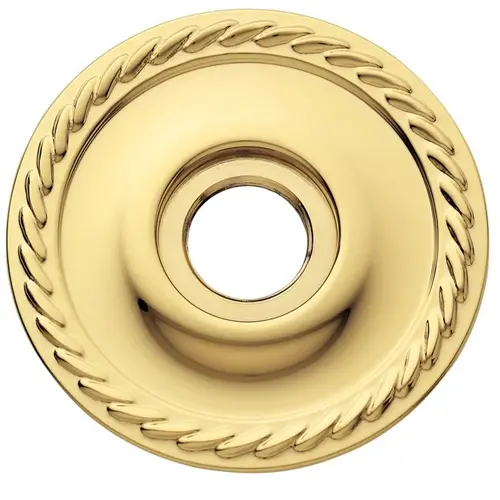 Baldwin 5004003 Estate Solid Brass Rosette Pair