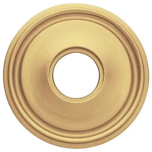 Baldwin 5070033 Estate Solid Brass Rosette Pair