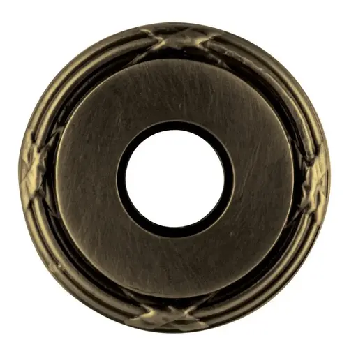 Baldwin 5145050 Estate Solid Brass Rosette Pair