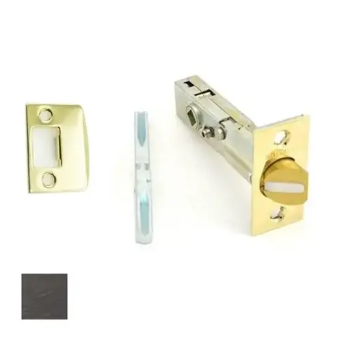 Baldwin 5513112PFLS Lever Privacy Latch & Strike Venetian Bronze