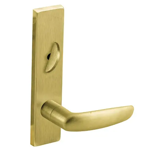 Schlage 09-447 07L 606 Trim Set with 07 Lever L Escutcheon for a L9040 Satin Brass Finish