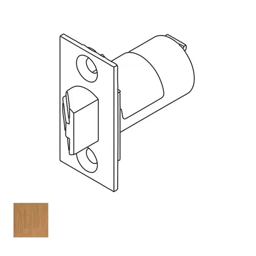 Corbin Russwin 599F91 612 CL3500/CL3800 2-3/8 Inch Backset Plain Latch, Satin Bronze