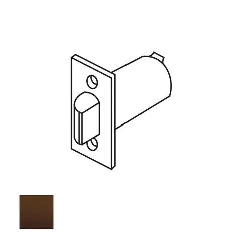 Corbin Russwin 600F68 613 CL3500/CL3800 5 Inch Backset Plain Latch, Oil Rubbed Dark Bronze