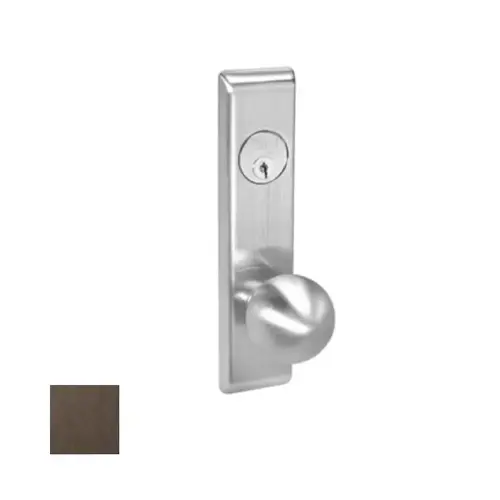 Yale Commercial COCN-07-613E 8800FL Mortise Knob Escutcheon Working Trim, 8807, Dark Oxidized Satin Bronze