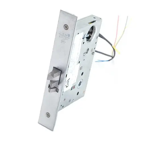 ACSI M1520M-AE-1-ML2055-LL-630 ML2055 Classroom Mortise Lever Body - Authorized Egress - Motor Drive - Fail Secure Satin Stainless Steel