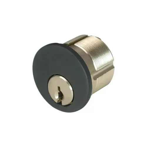 GMS M118G23ATNKUS10B Mortise Cylinder 1-1/8" 6-Pin Schlage C123, 613/US10B Oil Rubbed Bronze