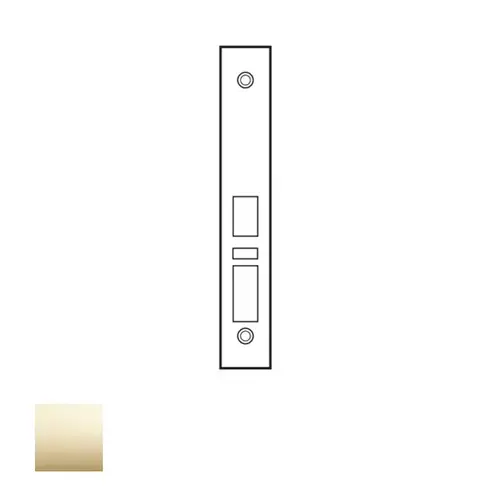 Arrow AM22-305-03 AM Series Mortise Knob Lock Faceplate Bright Polished Brass