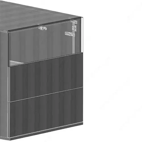 Huwil Locks WEBKIT1215030 Central Locking Device Set - 3 Drawers