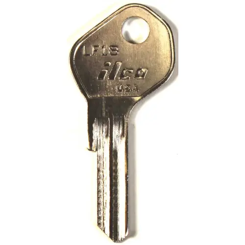 Kaba Ilco LF18 Lowe and Fletcher Key Blank Silver