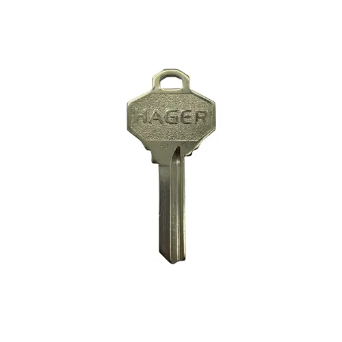Hager 3907 Hager H1 Key Blank