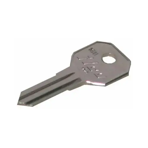 Kaba Ilco 1611 Gas Cap Key NICKEL Color/Finish Family