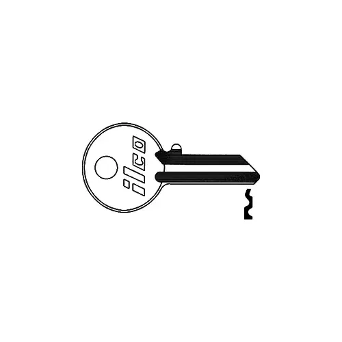 Kaba Ilco AB62C Abus CS6 Blank Utility Key Silver