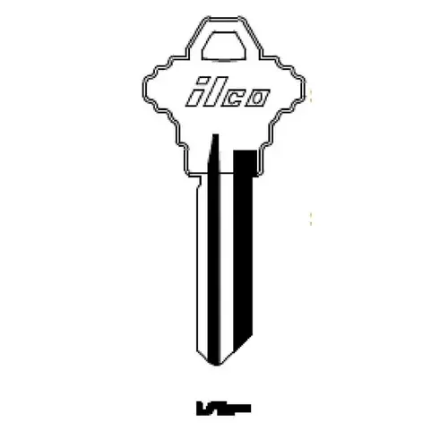 Kaba Ilco SC1246 Schlage 1246-6 Blank Key Gold