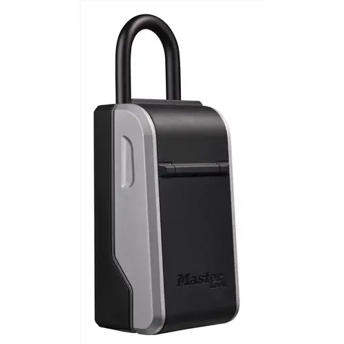 Master Lock 5480D Lock Box 5.4" H X 3" W X 5" L Metal 4-Digit Combination Black