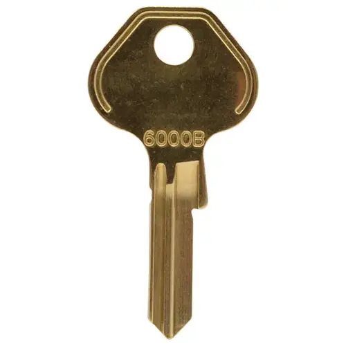 Master Lock K6000 Key, Duplicate Cut, For ProSeries  5-Pin Cylinder Padlocks, 2.5 in L, Metal