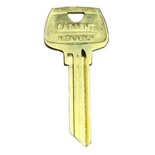 Sargent 6275LA 6-Pin Key Blank