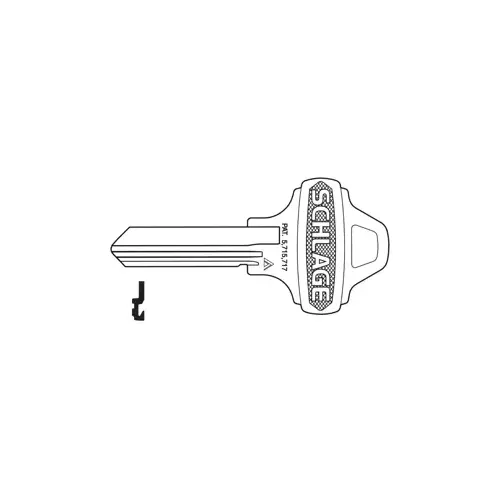 Schlage Commercial 35-009C145 Full Size Everest Standard Key Blank C145 Keyway, Brass