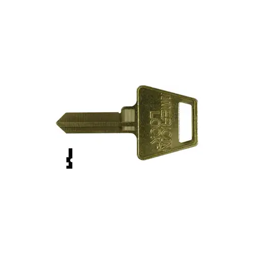 American Lock AK6BOX-XCP50 American Original 6-Pin Key Blank Brass - pack of 50