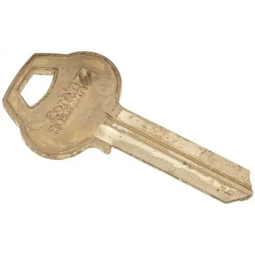 Corbin Russwin N10-6PIN-10 Single Section Standard Bow Key Blanks, Nickel Plated