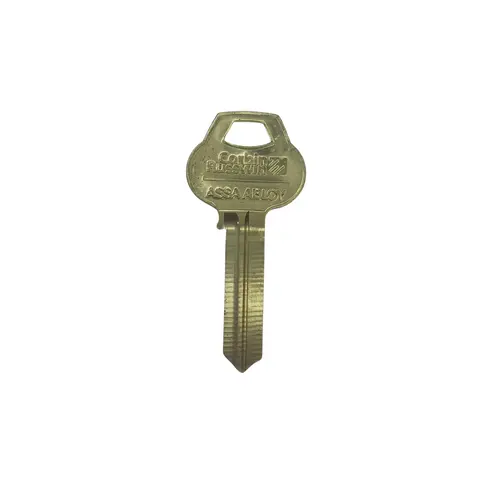 Corbin Russwin N8-6PIN-10 Single Section Standard Bow Key Blanks, Nickel Plated
