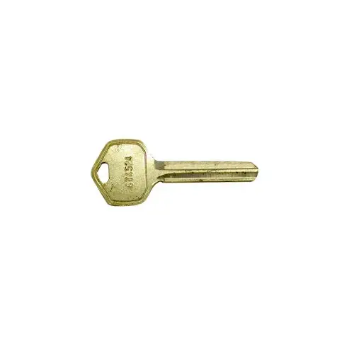 Falcon KB718B SFIC Key Blank, Plain Both Sides, B Keyway