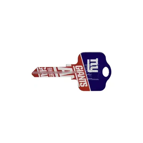 Ilco Unican Corporation KW1-NFL-GIANTS Team Key NFL New York Giants Painted
