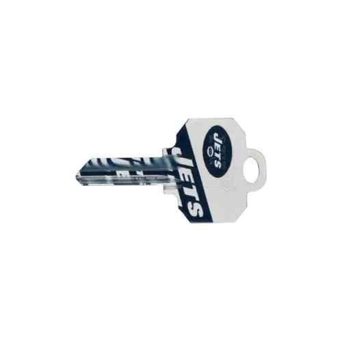 Ilco Unican Corporation SC1-NFL-JETS Team Key NFL New York Jets Painted