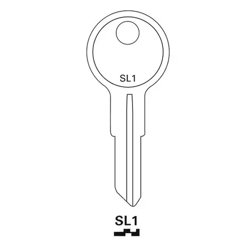 Jet SL1-JET Key Blank