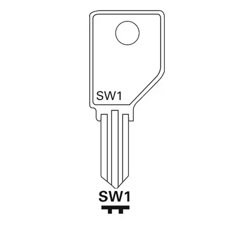 Jet SW1-JET Key Blank