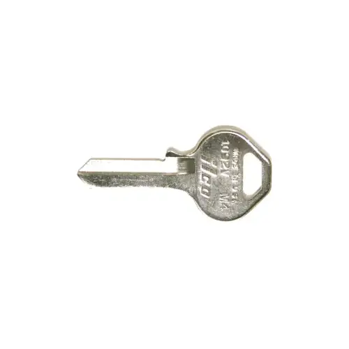 Kaba Ilco 1092V Master/Dexter 81KR Blank Utility Key Silver