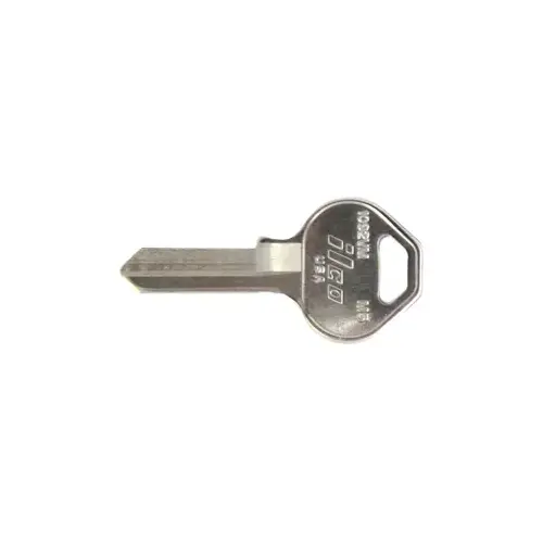 Kaba Ilco 1092VM Master/Dexter M5 Blank Utility Key Silver