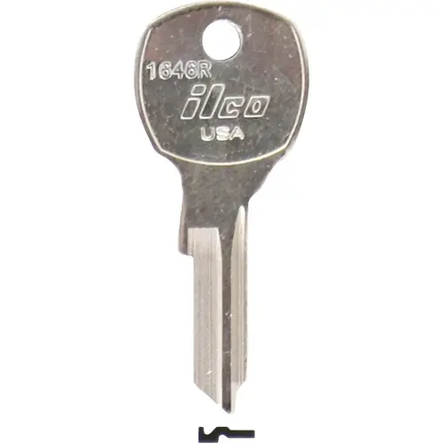 Kaba Ilco AA00019482 National Nickel Plated Mailbox Key, 1646R - pack of 10