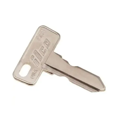 Kaba Ilco CC1 Club Car Golf Cart Key NICKEL Color/Finish Family