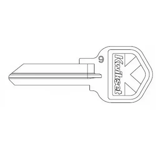 Kwikset 81208 6 PIN KWIKSET KEY BLANK