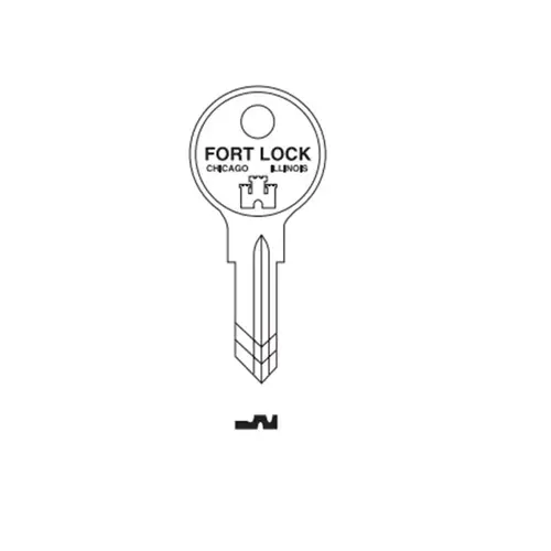 Compx Security KL54G-XCP10 Fort Key Blanks L1054G L54G - pack of 10