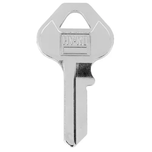 Hy-Ko 1101088/30KB-XCP10 Key Blank, Brass, Nickel-Plated, For: Ace Padlock 88/30KB Locks - pack of 10