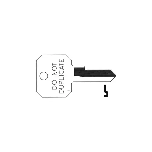 Ilco Unican Corporation DND-M1-XCP10 Master Key Do not Duplicate 1092-HNBL - pack of 10