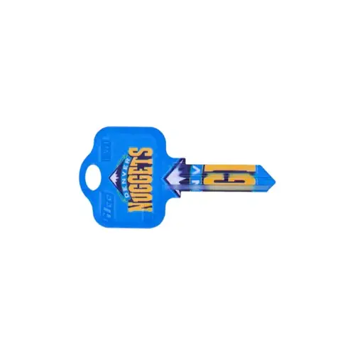 Ilco Unican Corporation KW1-NBA-NUGGETS Team Key NBA Denver Nuggets Painted