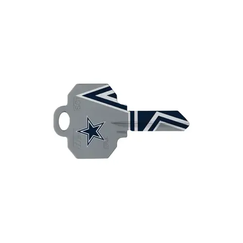 Ilco Unican Corporation SC1-NFL-COWBOYS Team Key NFL Dallas Cowboys Painted