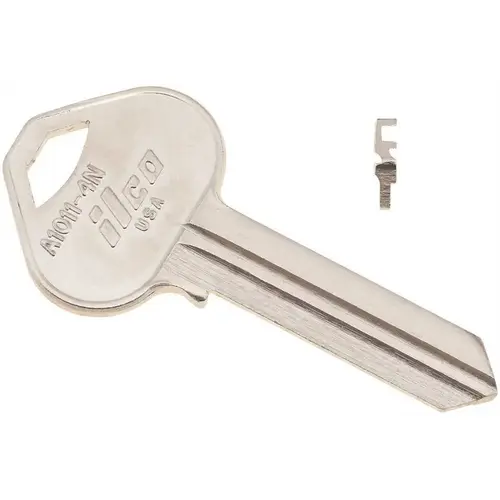 Kaba Ilco A1011-4N Russwin 6960-4N Blank Key Silver