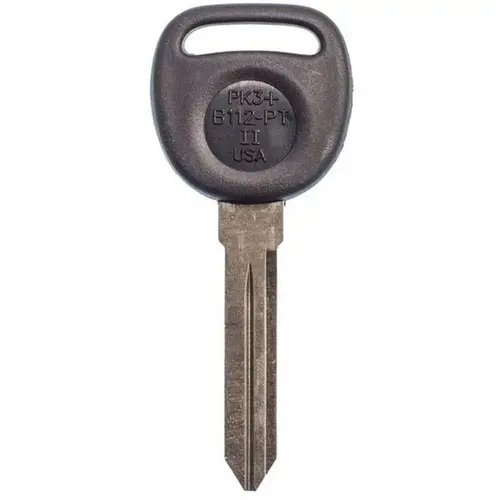 Kaba Ilco B112-PT GM Buick Cadillac Chevrolet GMC Oldsmobile Pontiac Saturn Transponder Key Blank Color/Finish Family