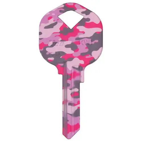 Kaba Ilco KW-BIG-PINK CAMO-ILCO Key Blank