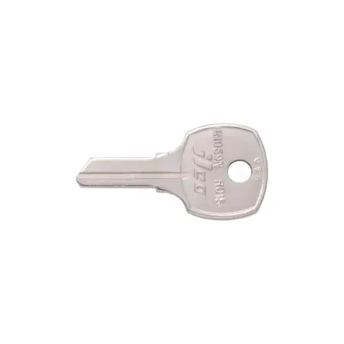 Kaba Ilco N1069N National Cabinet RO15 Blank Utility Key Silver