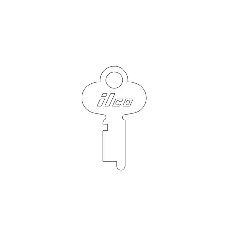 Kaba Ilco S625P-ILCO Key Blank