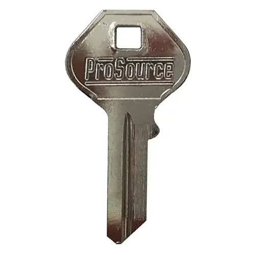 ProSource KB50-B-XCP10 Key Blank, Brass, Nickel, For: 600-2869, 600-2877, 012-0147 50 to 60 mm Brass Padlocks - pack of 10