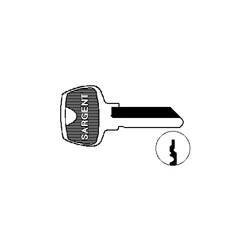 Sargent 275LL 5-Pin Key Blank