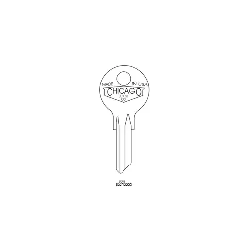 CompX National DK-35 CHICAGO ORIGINAL KEY BLANK