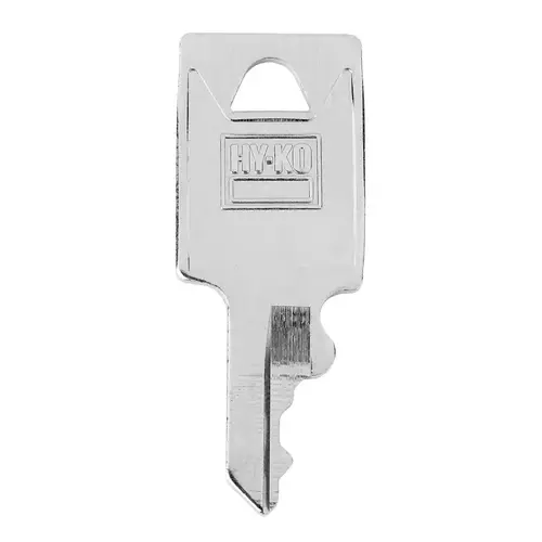 Hy-Ko 1101070S Key Blank, Brass, Nickel-Plated, For: Samsonite 70S Locks