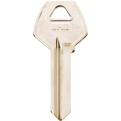 Hy-Ko 11010CO89-XCP10 Key Blank, Brass, Nickel, For: Corbin Russwin Cabinet, House Locks and Padlocks - pack of 10